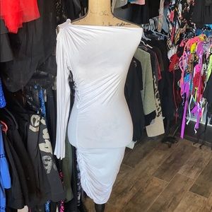 White dress